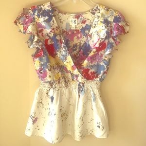 Anthropology Silk Blouse ❣️